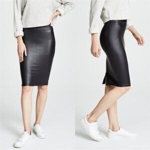 NWT Spanx Faux Leather Pencil Skirt